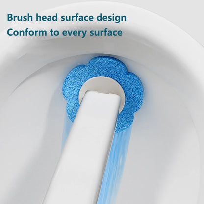 Disposable Toilet Brush Set Bathroom Cleaning System for Sink Bathtub Drain Urinal Scrubbing Toilet Brush Bathroom Cleaning Kit